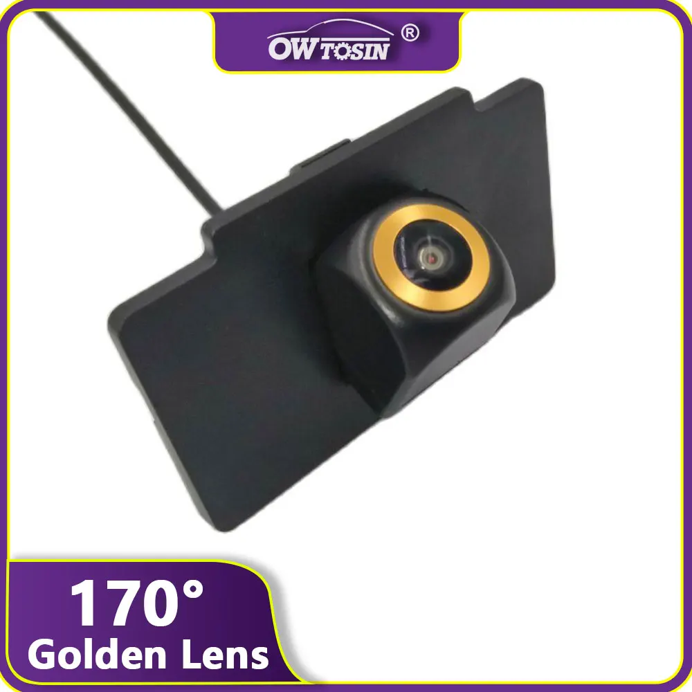 

170° AHD 1080P Golden Lens Reverse Car Vehicle Camera For Kia Cadenza/K7 2010 2011 2012 2013 2014 2015 2016 RearView Monitor