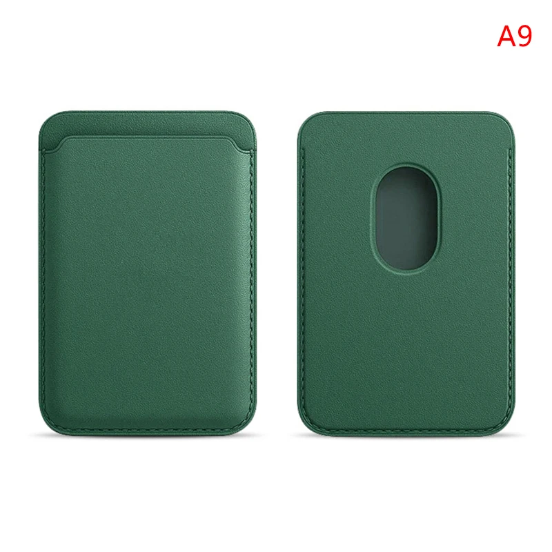 Modische Damen-Leder-Kartenbörse, Telefonkartenhalter für Magsafe-Magnethülle, geeignet für alle iPhone-Hüllen, Karten-Handy-Rückentasche – Detail 23