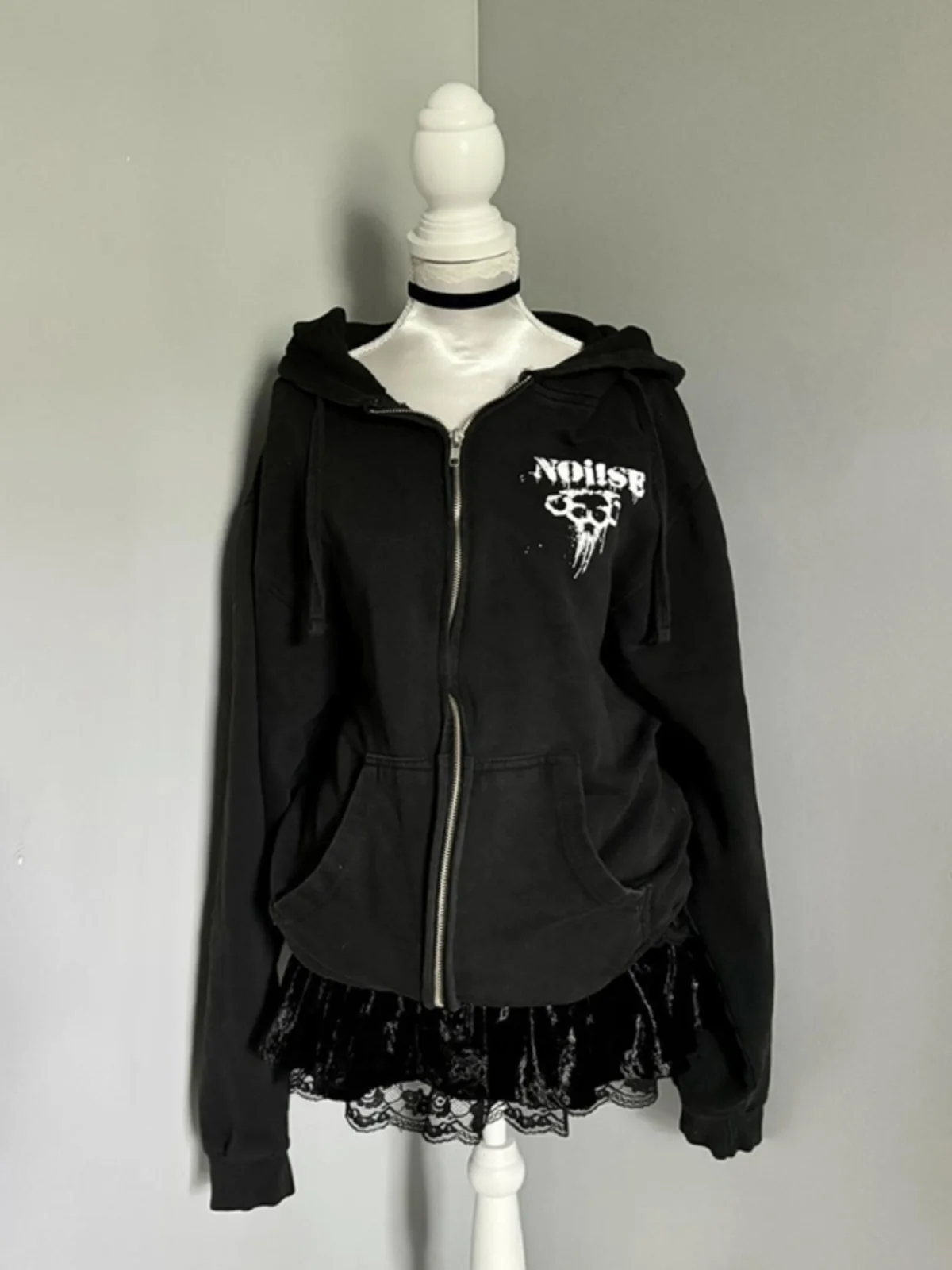 

Худи Boya Girl в стиле американского ретро с принтом, женская осенняя модель, стильный топ на молнии, приталенный крой, уличный стиль...