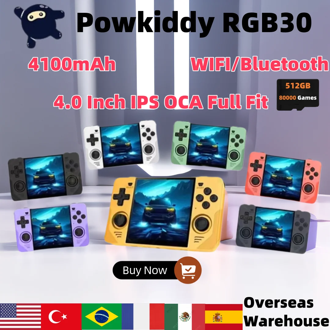 Powkiddy RGB30 4 In…