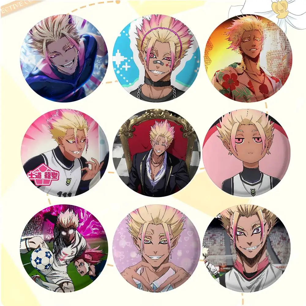 Anime R-Ryusei Shidou-S Cover Brooches Funny Meme Badge Fashion Jewelry Gifts