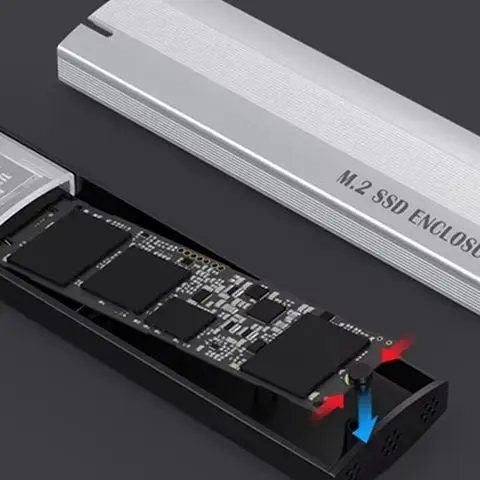 

Корпус M.2 NVME PCIe/NGFF SATA с двумя протоколами SSD Корпус внешнего жесткого диска 10 Гбит/с Корпус USB типа C поддерживает клавиши M и B&M