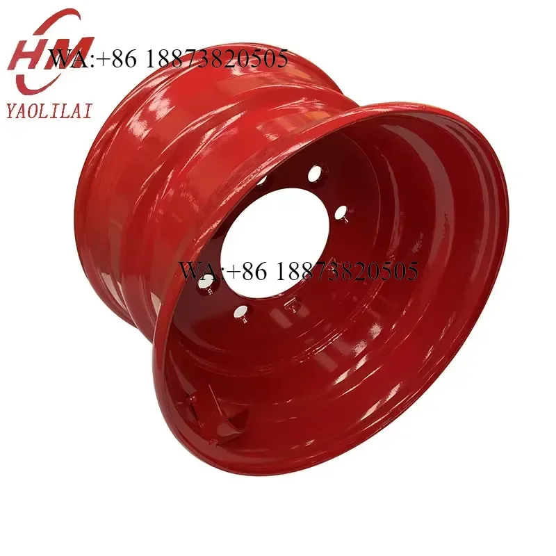 Custom 16.5 Inch Steel Wheel Rims 16.5x8.25 OTR Rims 8.25x16.5 for Skid Steer Loader Rim for 10-16.5