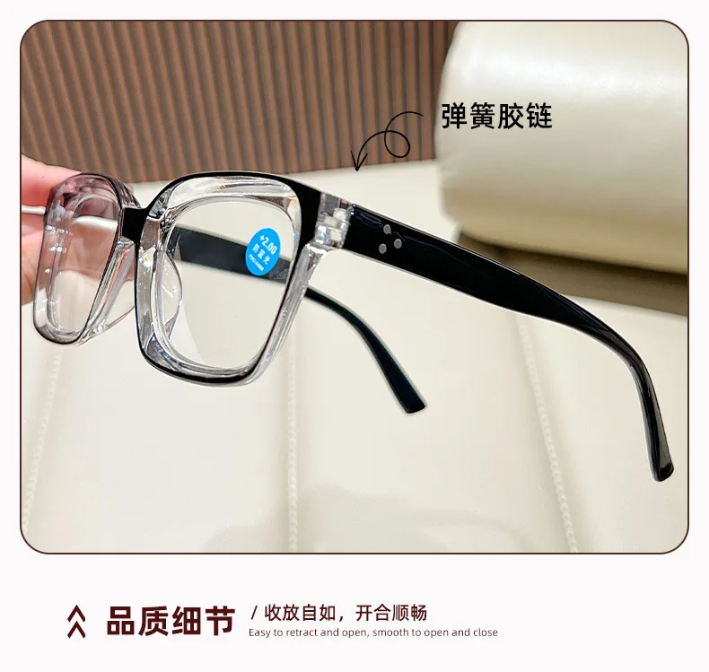 Neue Lesebrille Männer Frauen Anti Blau Licht Presbyopie Brillen Antifatigue Computer Brillen mit +1,5 +2,0 +2,5 +3,0 +3,5 – Detail 5