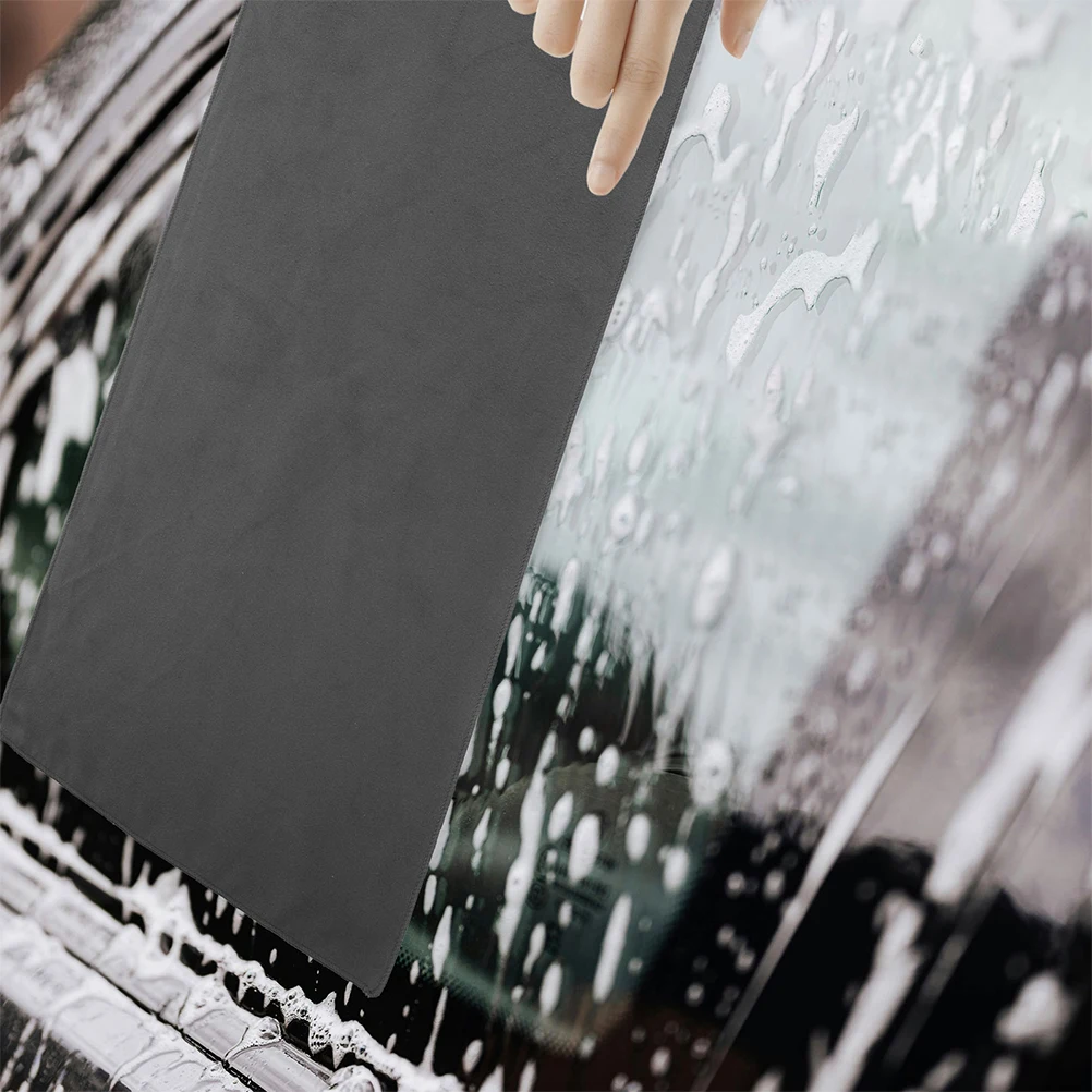 

5pcs Car Drying Towels 30X60Cm Super Absorbent Microfiber Cleaning Cloth For Auto Wash Detailing Kits Rapid Dry Deer Skin