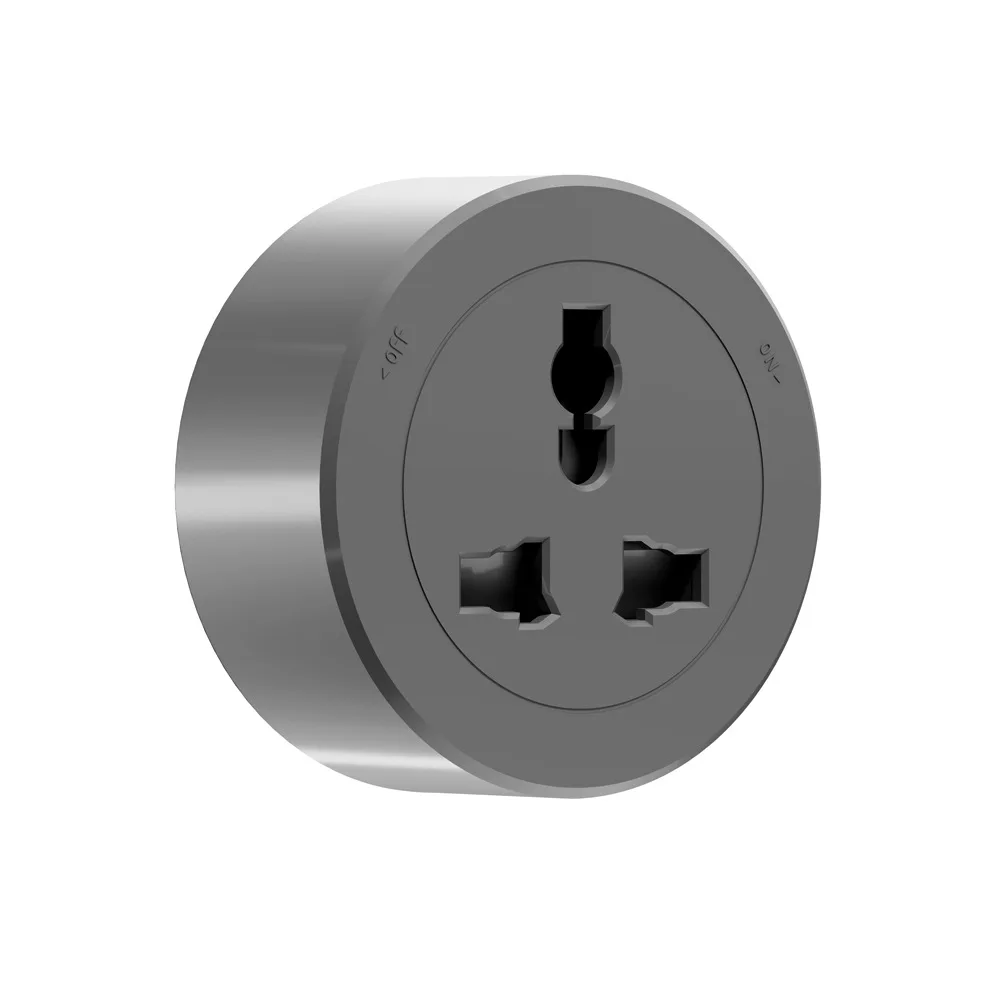 

Year Removable Power Rail Adapter Socket Golden Security With Remote Control Switches