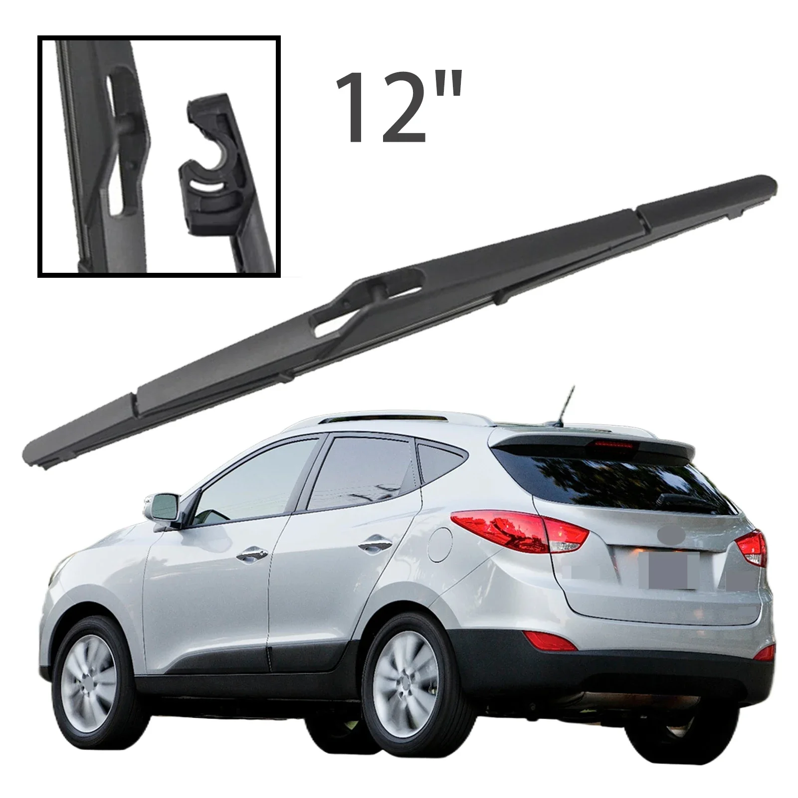 

12" Rear Windshield Windscreen Washer Wiper Blade For Hyundai ix35 Tucson LM 2010-2015 Car Accessories Accsesories