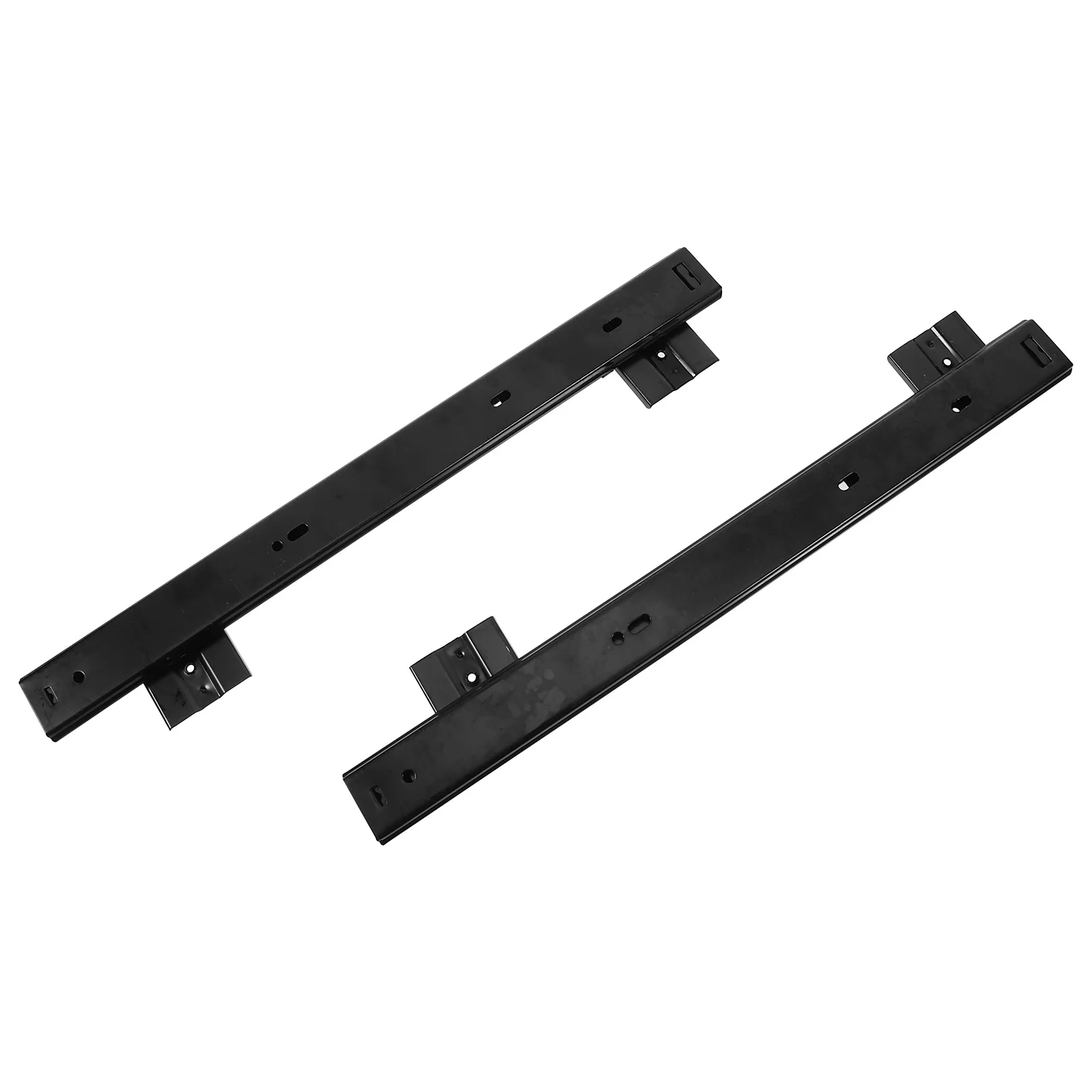 

1Set Keyboard Slide Steel Durable Side Mount Replacement Guide Rail Full Extension Keyboard Tray Slides for Desk