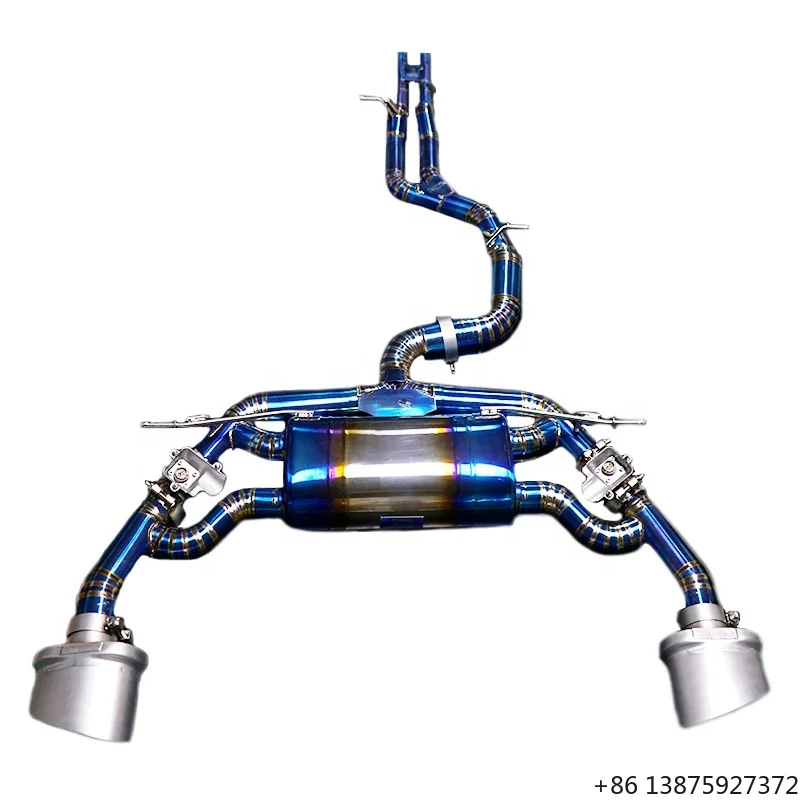 

High Quality Exhaust Pipe for Rs3 8y/ttrs 2.5t Titanium Exhaust Front Pipe Valvetronic Muffler Catback Performance Upgrade