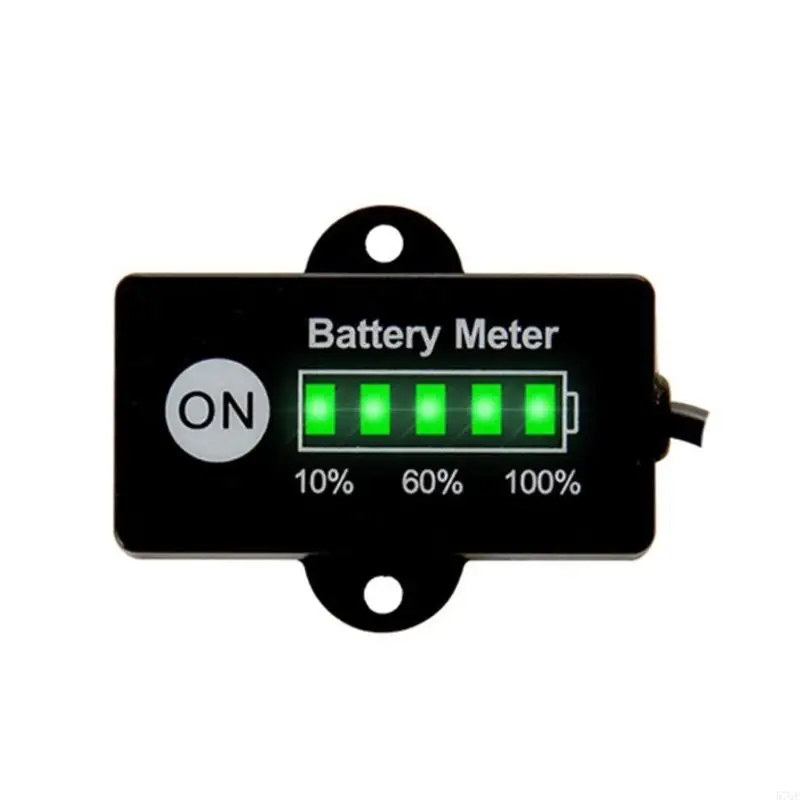 57qf Digital Battery Capacity Display Battemonitori litio universali LCD-Acido