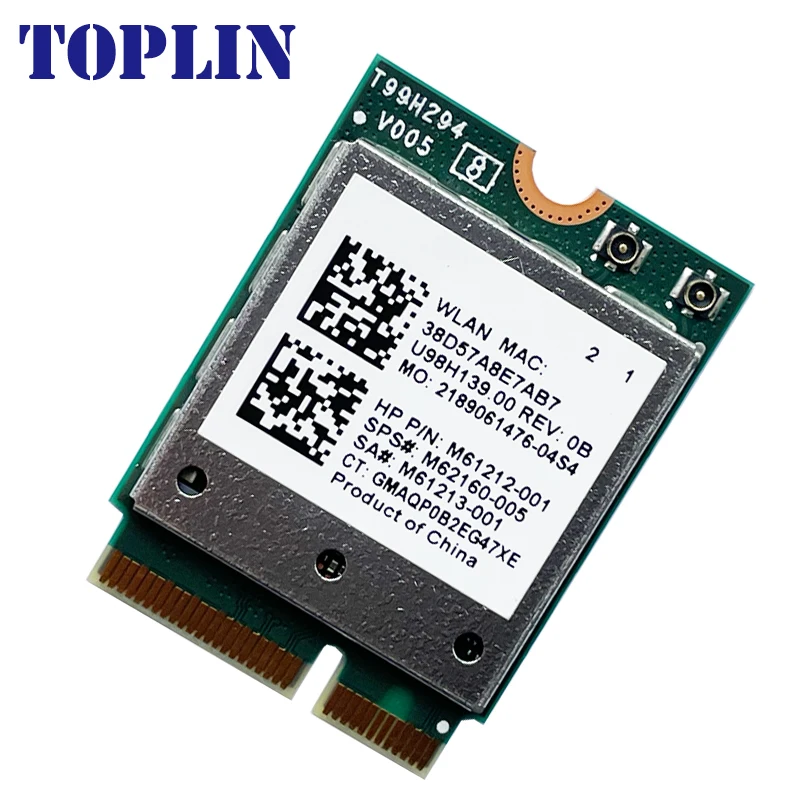 Qcnfa765 wifi 6e 802,11 ax 2,4g/5g/6g sps # M62160-005 2400m bt 5,2 für Laptop