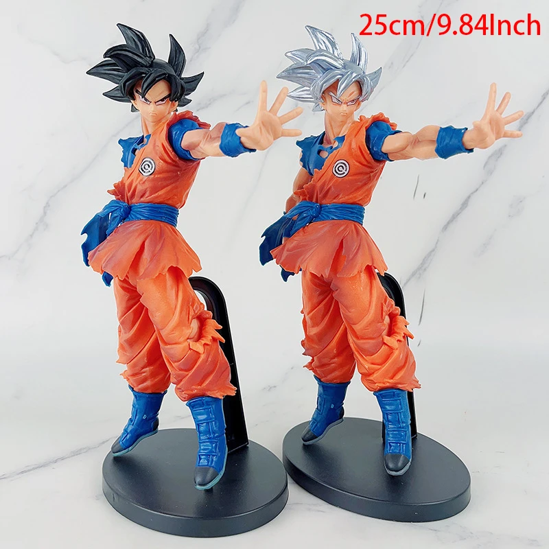 Dragon Ball 24cm NEW Z Anime Figure Son Goku Kakarotto Saiyan  Ultra Instinct Migatte No Gokui Ultimate Action Figure Model GIft