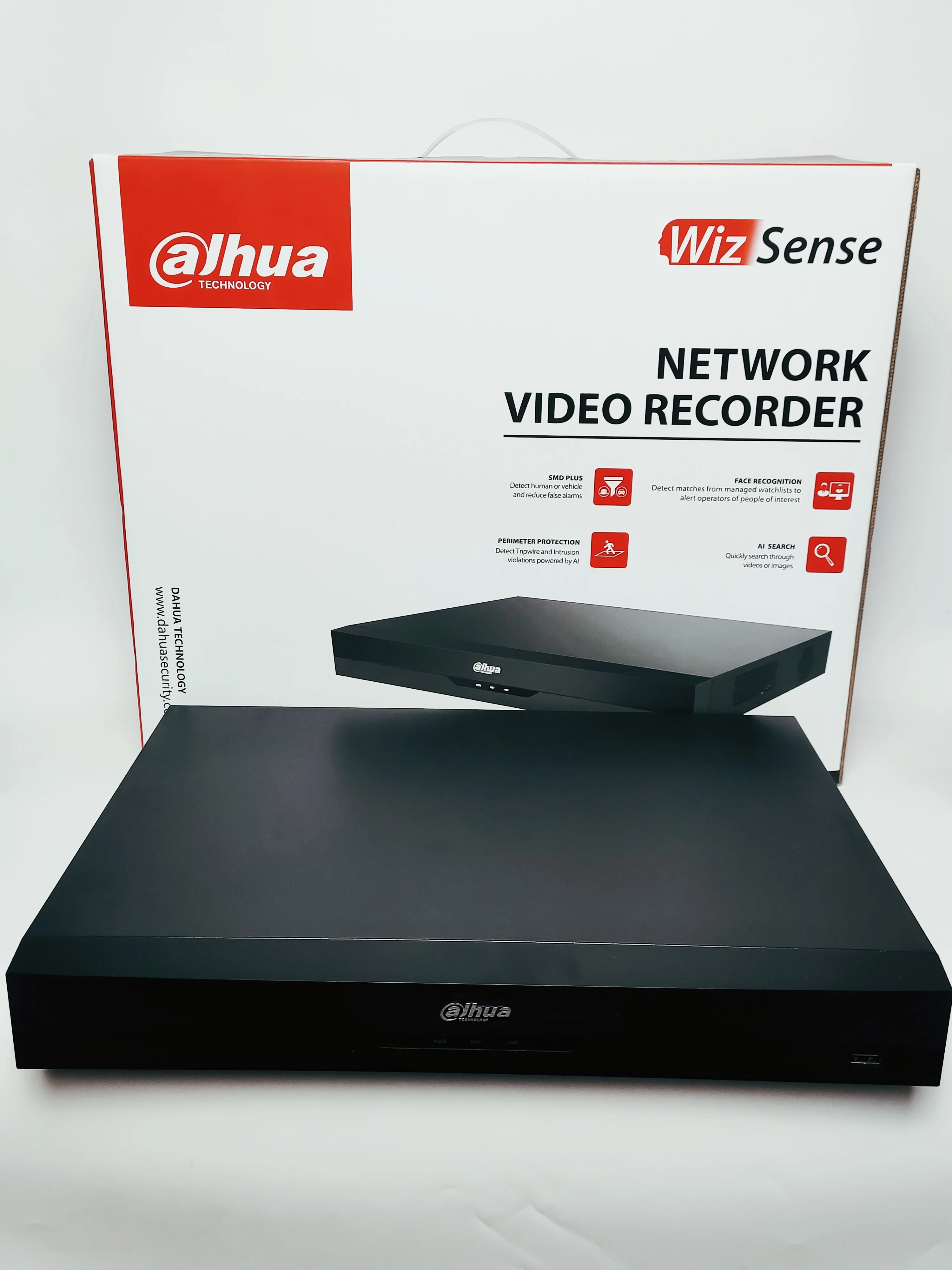 Original Dahua NVR4208-EI NVR4216-EI NVR4232-EI  8/16/32CH 1U NVR Face Detection 2HDDs WizSense Network Video Recorder