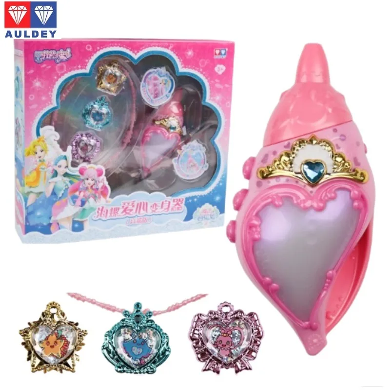 

In Stock AULDEY‌ Genuine Balala Little Fairy Conch Transformer Shining Singing Can Do Figure Model Collection Holiday Gift