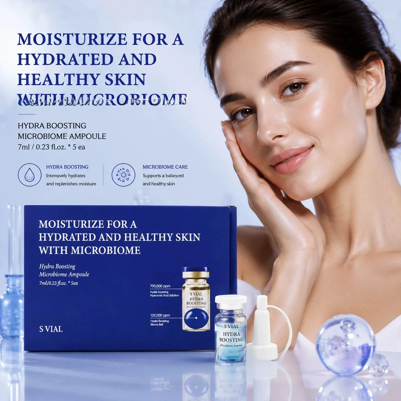 Hydra Boosting Age-defying Serum Facial Hydrating Serum Skin Firming and Brightening Microneedle Defy Wrinkles Skin Care