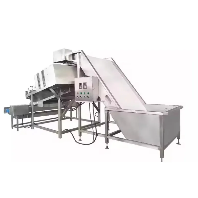 Neues Design, Garnelenschalenentferner, automatische Garnelenschälmaschine, 304SS, leicht zu reinigende Verarbeitung von Küchen