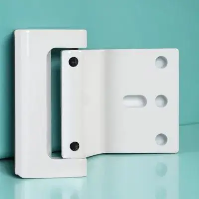 

Safety Lock 800 Lbs Strength Heavy Duty Proof Latch For Front Door Security Reinforcement Easy Install Door Chain