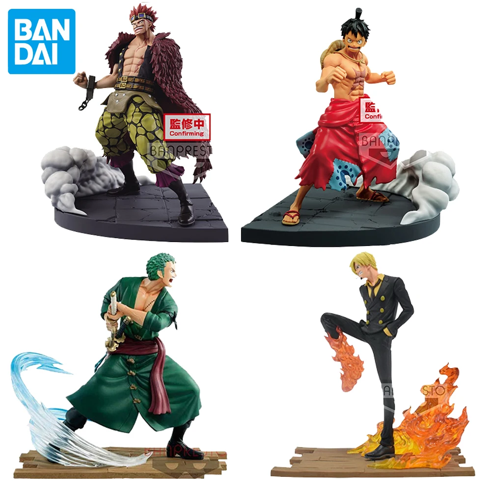 

BANDAI One Piece LFS бревен, выбор бревен, Обезьяна D. Luffy Eustass детская Аниме Фигурка модель украшения игрушки подарки