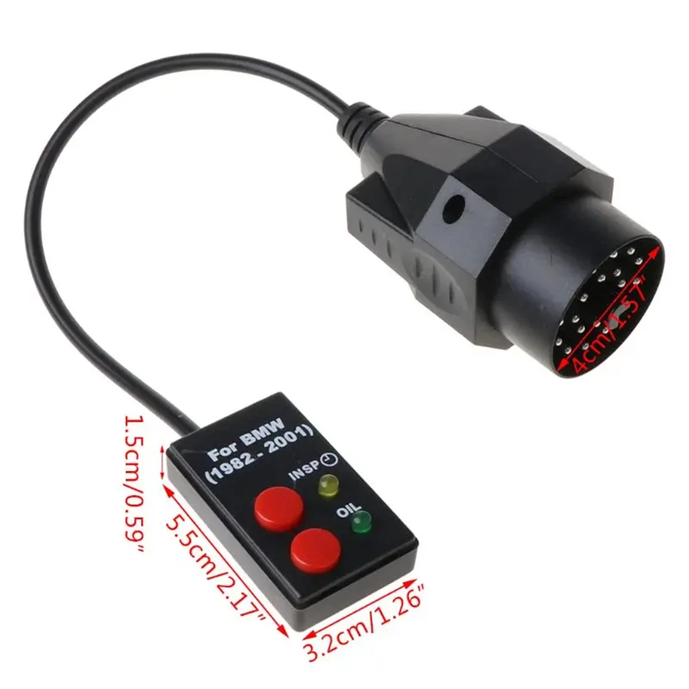 

20Pin Reset Tool Sockets Oil Service Reset Scan Diagnostic Tool for BMW E30 E34 E36 E39 Z3 Accessories