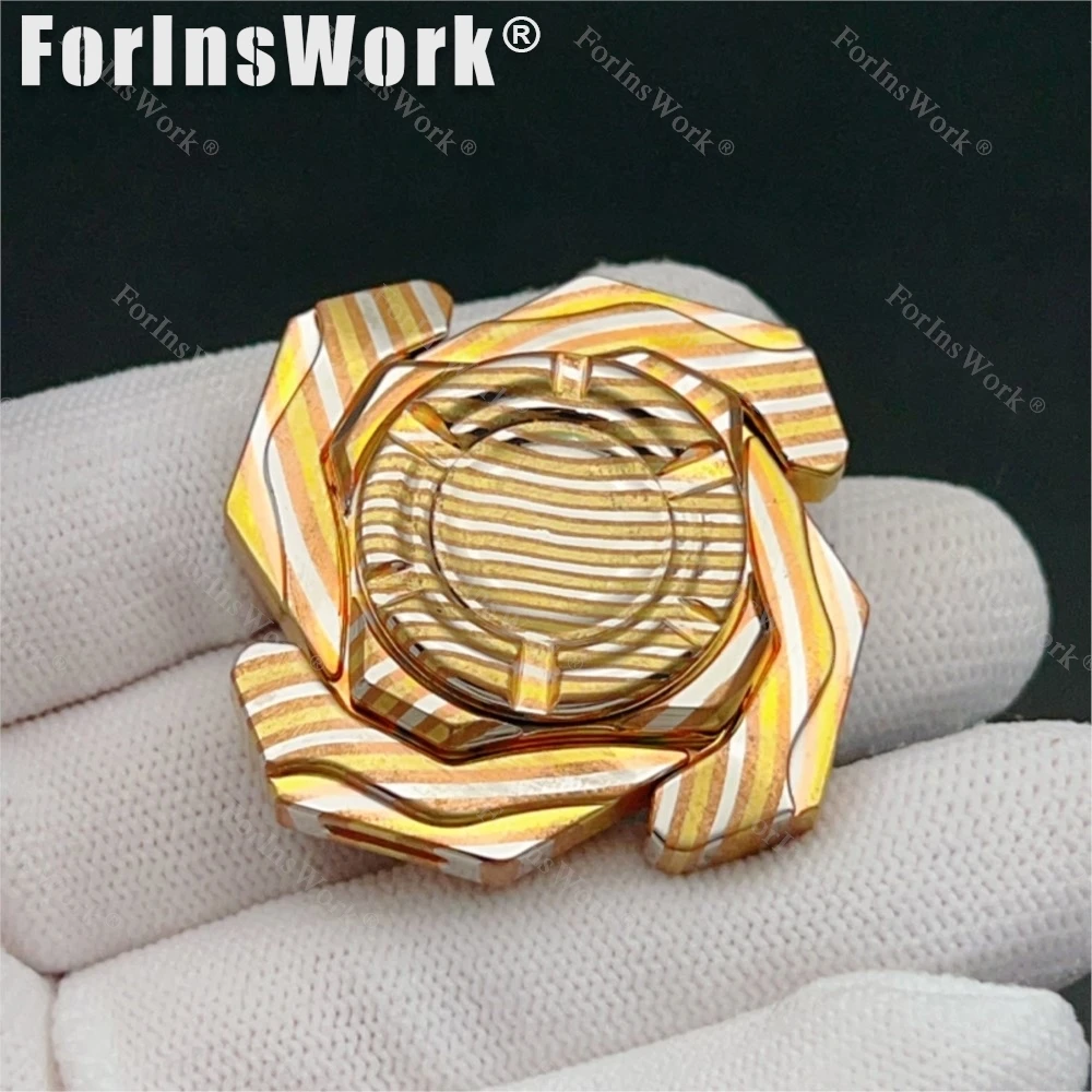 Hope EDC Haze 3.0 Magnetische Saugöffnung MINI Fidget Spinner Büro Schreibtisch Zubehör Erwachsene Zappelspielzeug Erwachsene Stressspielzeug