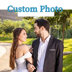 Custom Photos Print Wedding Photos on The Canvas  Home Decoration Custom Poster Pets Birthdays Family Art Photo Canvas Painting