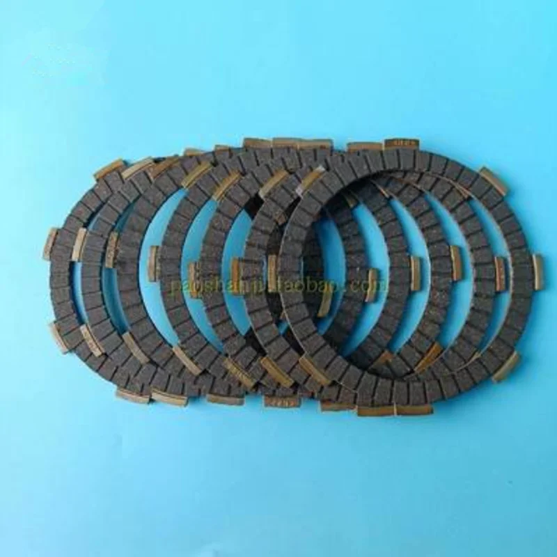 Motorcycle Engine Parts Clutch Pad Friction Plates Kit For ZongShen 300cc CBS300 CBS 300 Dirt Pit Bike Bosuer BSE M6 J1