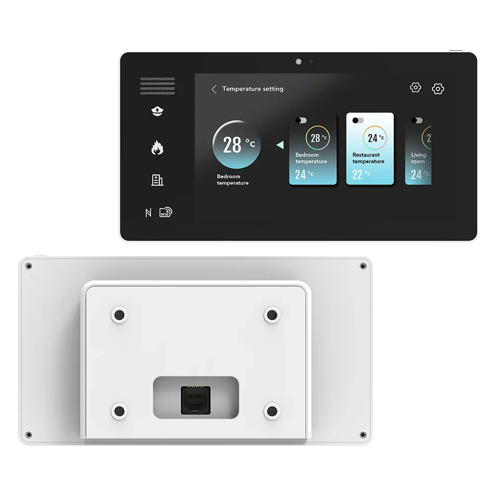 Tuya zigbee paneel domoticasysteem sensoren zigbee bedieningspaneel verlichting temperatuur gordijnen zigbee smart hub tablet