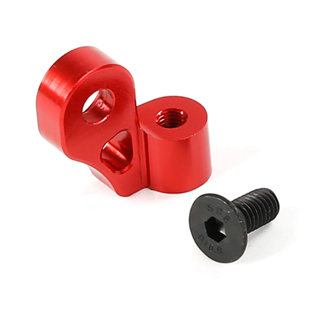 Cnc Metal Clutch Fixing Block for 1/5 HPI ROVAN KM BAJA 5B 5T 5B 5SC TRUCK RC CAR Toys Parts,Red