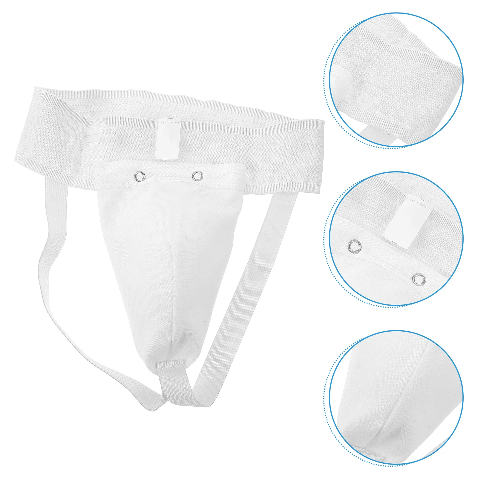 

Crotch Pants Comfortable Protector Boxing Groin Men Breathable Guard Football Emulsion Support