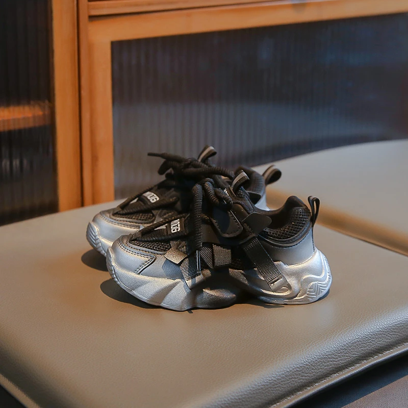 

Кроссовки для мальчиков и девочек, легкая Нескользящая дышащая удобная спортивная обувь для бега и ходьбы, для детей