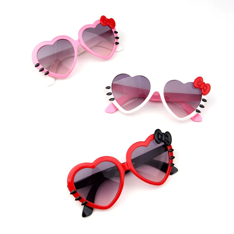 Children Heart Sunglasses Lovely Baby Glasses For Boys And Girls Kids  UV Protection Sunglasses Shades For Children