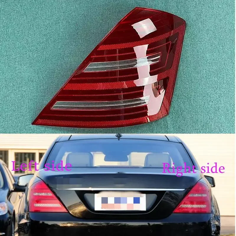 

For Mercedes-Benz S-Class W221 2010 2011 2012 2013 Rear lights Cover Car Replacement Auto Rear Shell Cover