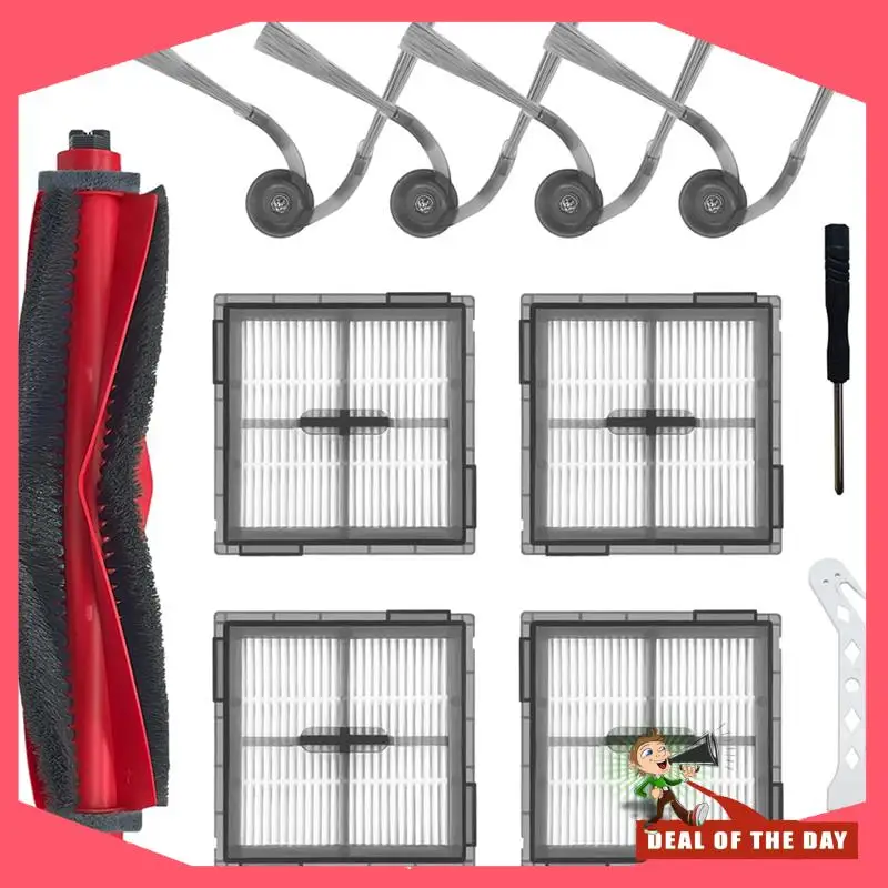 ملحقات التسليم 24 ساعة لـ Roborock Q10 S5,Q10 X5,Q10 S5+ Q10 X5+ قطع غيار جهاز آلي لتنظيف الأتربة