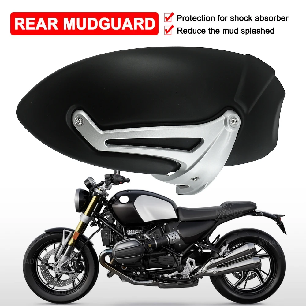 

For BMW R12 nine T 2024-2026 Motorcycle Rear Fender Mudguard Mud Splash Guard Rear Wheel Tire Hugger Protector Cover