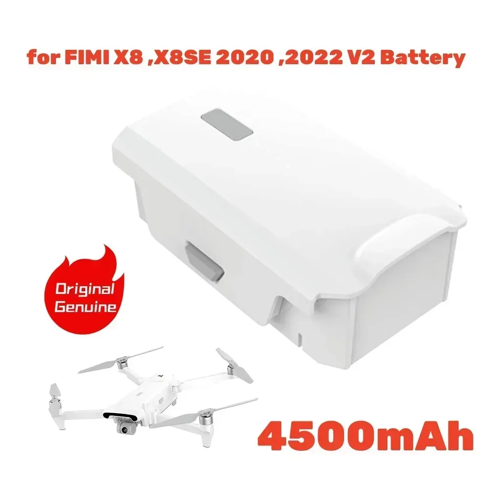 FIMI X8SE 2020 / 2022 V2 배터리 드론 액세서리용 새 드론 배터리 팩 4500mAh 리튬 배터리 교체 예비 부품