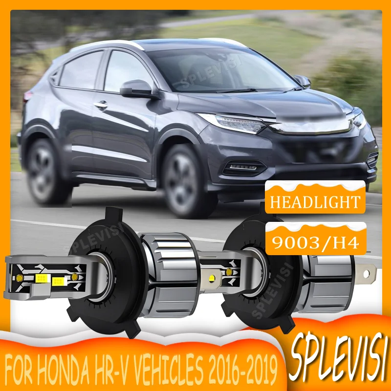 Fog/Snow Conditions Safety Lighting Extend Life h4/9003 LED headlight HI/LO BEAM For Honda HR-V Vehicles 2016 2017 2018 2019