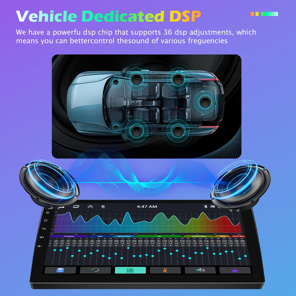 Hikity-راديو سيارة أندرويد لفورد فييستا ، كوالكوم سناب دراجون ، سيارة ، نظام تحديد المواقع ، واي فاي ، FM ، 8 نواة ، تركيز MK1 #5