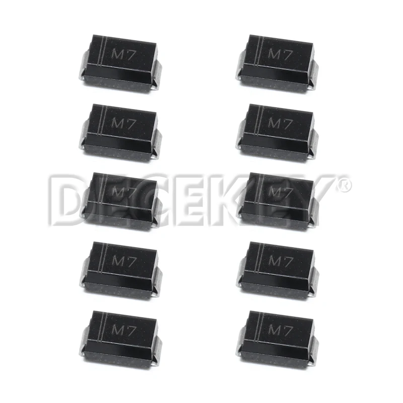 100pcs 1N4007 IN4007 1A 1000V M7 IN4007 1N4007 4007 1A 1000V