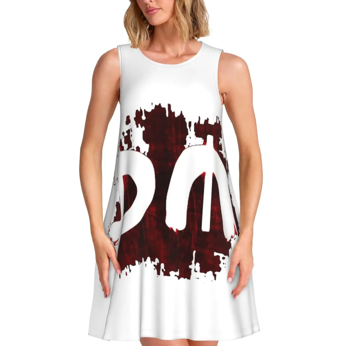 

Женское платье без рукавов Depeche Cool Mode на заказ с 3D принтом DM для отпуска, путешествий, пляжные платья без рукавов, платье