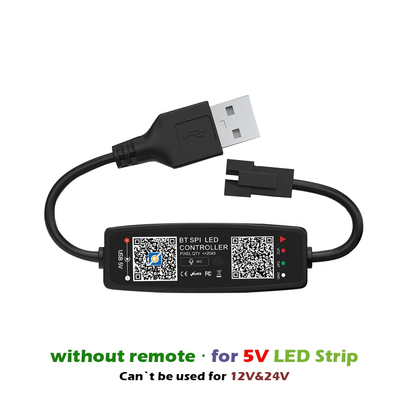Bluetooth Controller for Pixel LED Strip Light