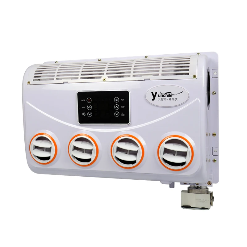 Parking Air Conditioner Wall Mounted Internal Inverter Cooling 12v Car Air Conditioner Evaporator Assembly 24v