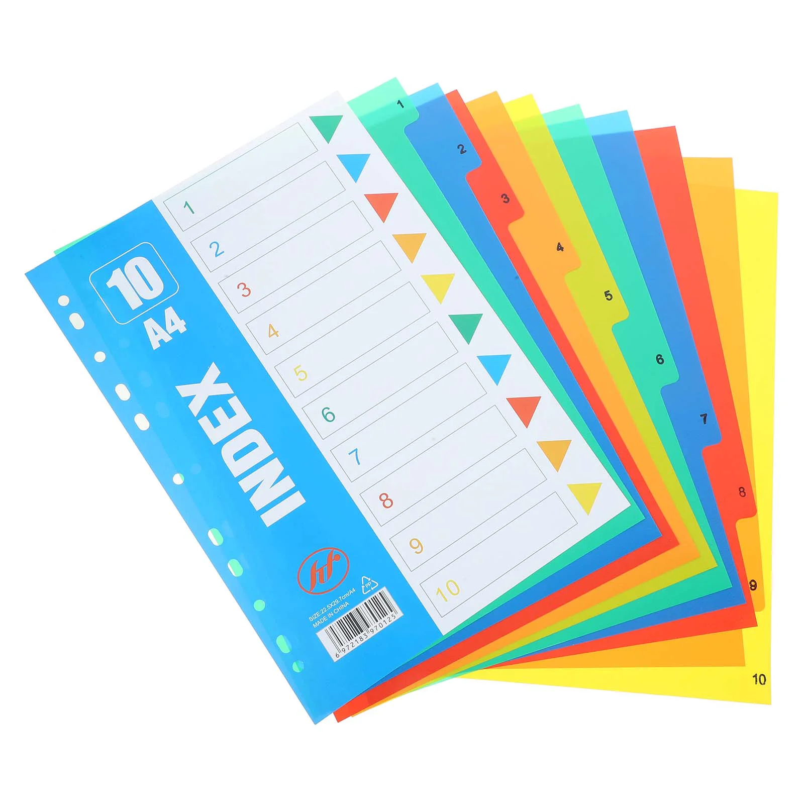 

Binder Dividers Household Notebook Dividers Household Binder Tabs Office Tab Dividers Book Accessory (Number 1-12)