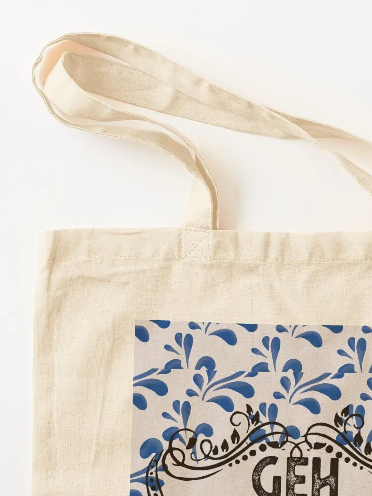 Geh mir Fott - حقيبة حمل Bembelmuster حقائب يد للرجال والنساء من القماش