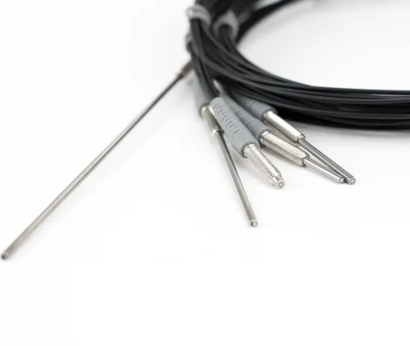 Fiber Optic Sensor Amplifier RC310 Series Coaxial Fiber Optic Sensor, Screw Mount, for Object Detection