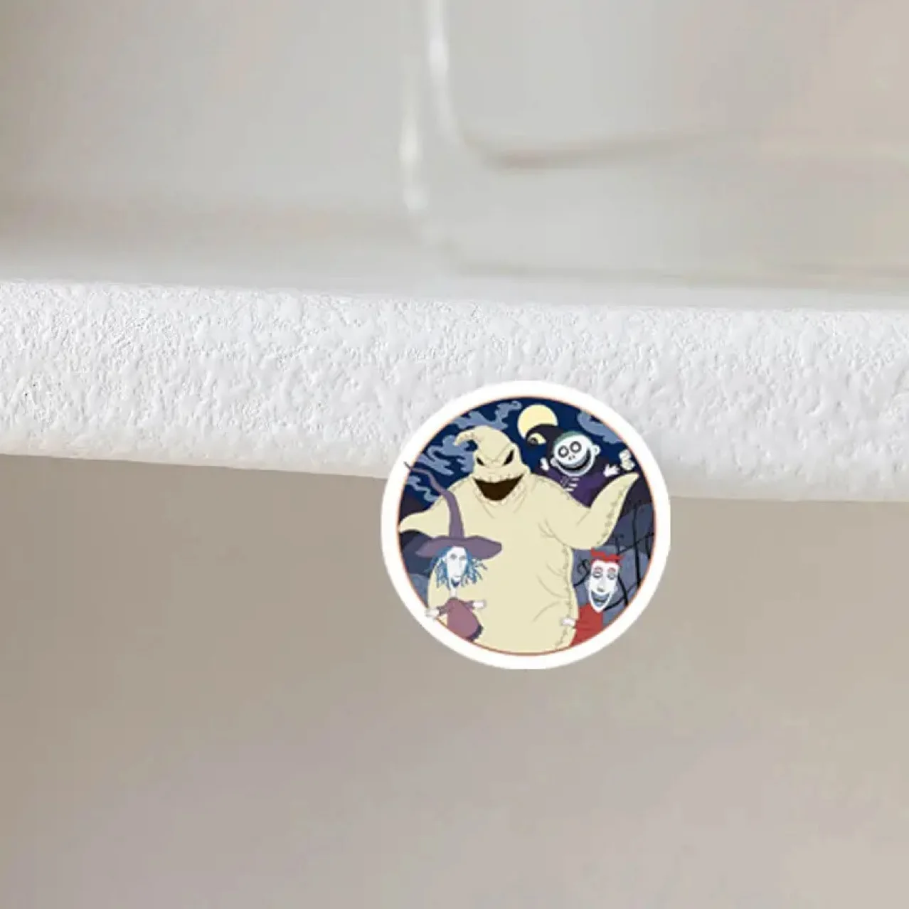 500 ชิ้น/ม้วนสุขสันต์วันฮาโลวีนการ์ตูนสติกเกอร์ DIY PVC แล็ปท็อปสติ๊กเกอร์ตกแต่งสติกเกอร์รางวัลของขวัญของเล่น