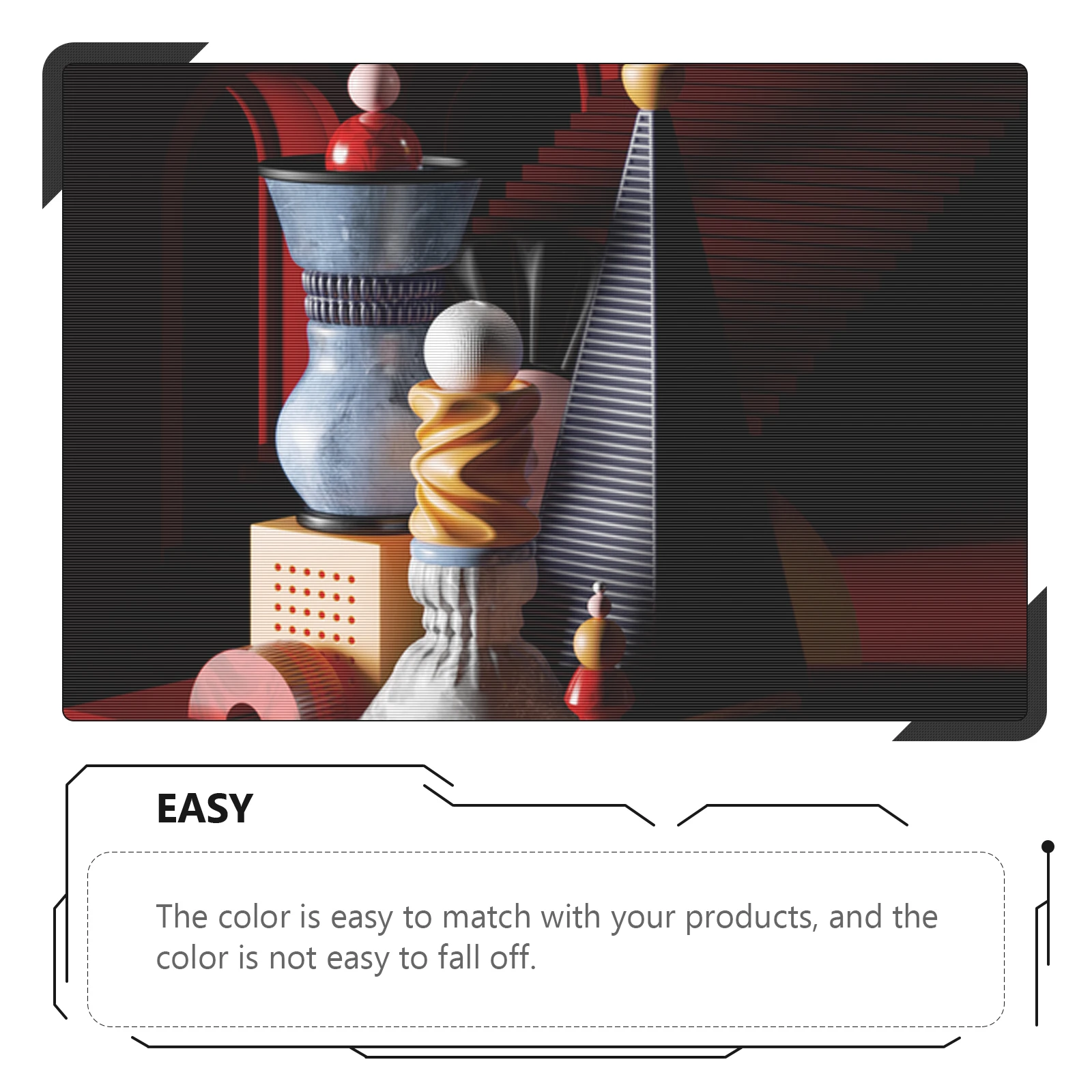 

4PCS Three Dimensional Ornament Accessories Durable Photography Props EVA Foam Desktop Decor Shooting Toys Watches Cups