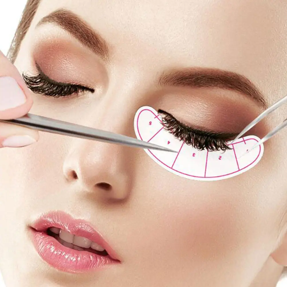 

320Pcs Eyelash Sticker Eco-Friendly Grafted Eyelashes Isolation Positioning Patches Lash Extension Protective Pads Training Tool