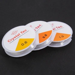 1Roll Transparent Elastic Crystal Line Beading Cord String Wire Thread For Jewelry Making DIY Necklace Bracelet Accessories