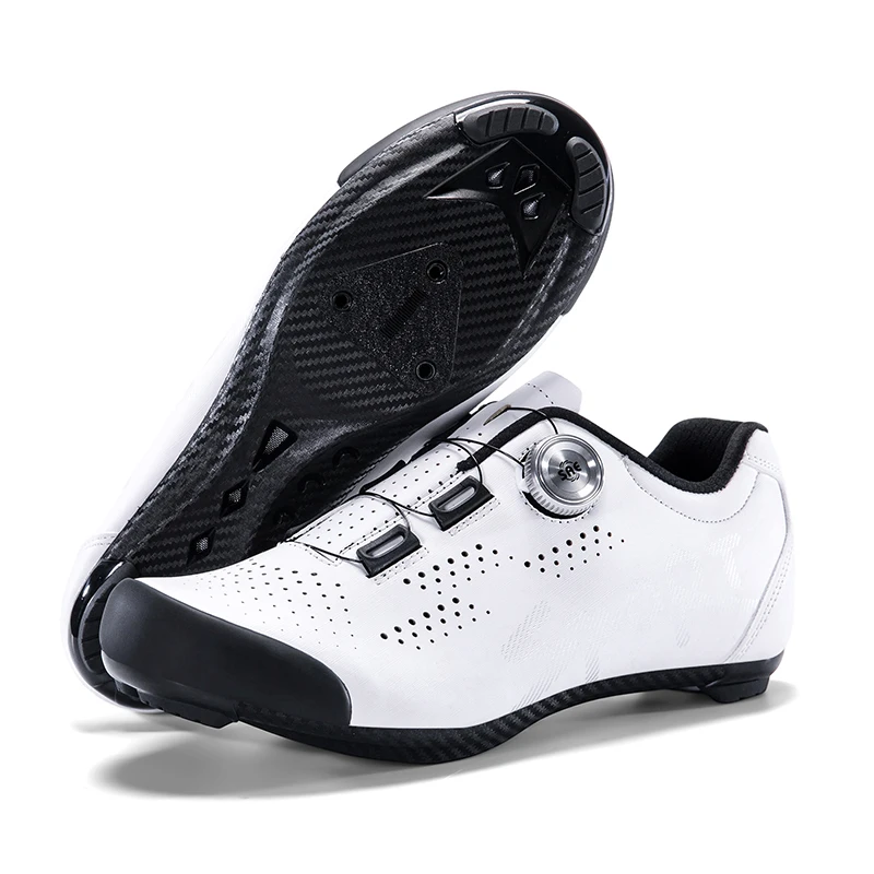 

Speed Cycling Sneakers Road Bike Shoes Men Women Sports Route Cycling Shoes Self-locking Racing Bicycle Cleats Shoes for Shimano