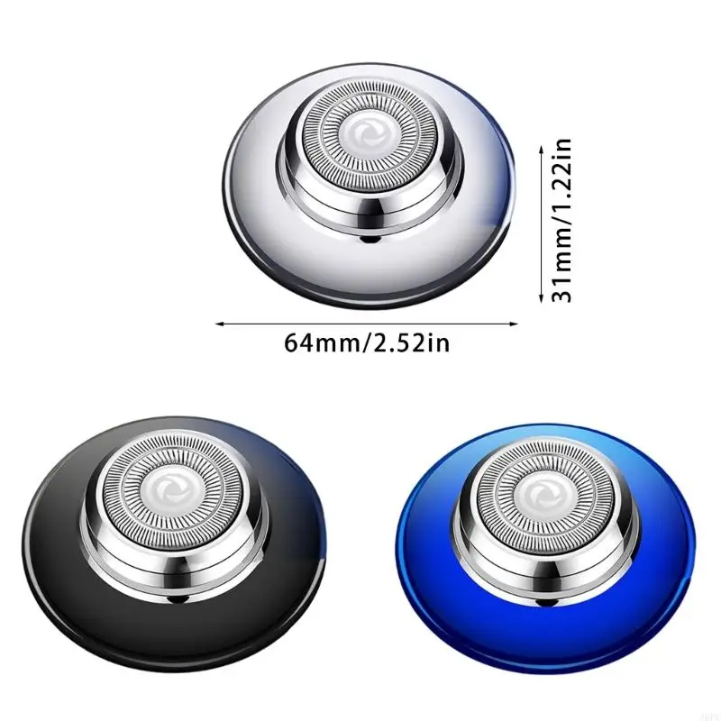 J6PE Men's Water impermeável barbeador portátil portátil sem fio Rechargable Beard Trimmer